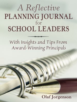 cover image of A Reflective Planning Journal for School Leaders